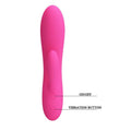 Wibrator punktu G Ives Pretty Love 30 trybów USB różowy 16,9 cm