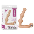 Pierścień na penisa wibrujący z dildo Lovetoy 15 cm