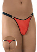 Stringi męskie SoftLine Collection czerwone S/L