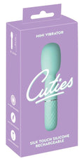 Mini masażer wand Cuties 10 trybów USB zielony