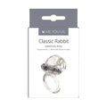 Pierścień wibracyjny Me You Us Classic Rabbit 7 cm przezroczysty