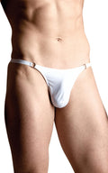 Stringi męskie SoftLine Collection biały S/L