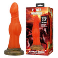 Dildo silikonowe z żłobieniami Power 18,5 cm