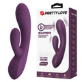 Wibrator króliczek Rosolyn Pretty Love 19 cm fioletowy