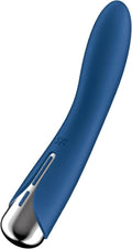Wibrator punktu G obrotowy Satisfyer Spinning Vibe 1 12 programów USB niebieski