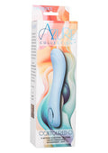 Masażer punktu G Contoured G Azure Collection Calexotics 10 trybów IPX7 niebieski