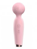Masażer typu wand Argus 10 trybów USB różowy 15 cm