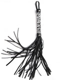 Flogger BDSM Argus biały 45 cm