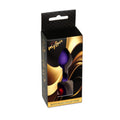 Biżuteria analna silikonowa MyLove Toys fioletowa 7 cm