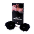 Kajdanki Black Marabou Secret Play czarne