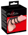 Zestaw pierścieni na penisa Bad Kitty Ring Quartett 6,5 cm czarny