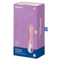Wibrator analny nadmuchiwany Satisfyer Air Pump Vibrator 2 12 trybów USB jasnoczerwony
