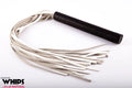 Pejcz duży biały Whips Collection 80 cm