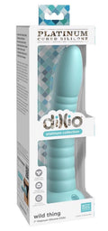 Dildo realistyczne Wild Thing Dillio Platinum 19,7 cm turkusowe