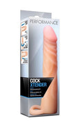 Nakładka na penisa Performance Cock Xtender Blush beżowa 11,4 cm