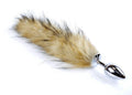 Korek analny z lisim ogonem Plug-Fox TAIL HeavyFun brązowy XL