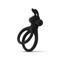 Pierścień wibracyjny Share Ring EasyToys z uszami królika czarny 8,5 cm