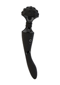 Masażer typu wand Shiatsu Bendable Vive 10 trybów USB wodoodporny czarny
