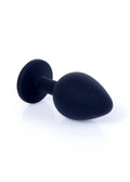 Korek analny silikonowy MyLove Toys 8 cm czarny