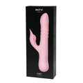 Wibrator króliczek INTY Toys Flirt 10 trybów USB różowy 24 cm