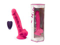 Dildo realistyczne wibrujące Silexd Model 1 20 cm różowy