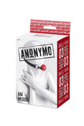 Knebel BDSM Anonymo czerwony 64 cm