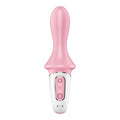 Wibrator analny nadmuchiwany Satisfyer Air Pump Booty 5 z aplikacją czerwony