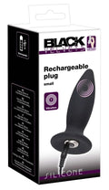 Korek analny wibrujący Black Velvets 7 trybów USB 11 cm