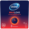 Prezerwatywy opóźniające Unimil MAX LOVE 3 szt.