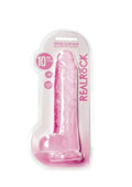 Dildo realistyczne z jądrami RealRock 25,4 cm