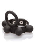 Pierścień erekcyjny C-Ring Ball Stretcher Medium Calexotics 21,5 cm czarny