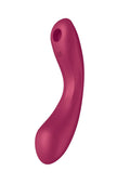 Stymulator łechtaczki i punktu G Satisfyer Curvy Trinity 1 czerwony