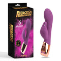 Wibrator króliczek G Knight Fierce Euphoria 20,5 cm fioletowy