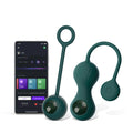 Wibrator Kegla Magic Motion Crystal Duo z zestawem ciężarków USB