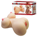 Masturbator Crazy Bull Fiona z dwoma otworami 37,5 cm