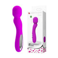 Masażer Pretty Love Paul fioletowy 17,1 cm USB 30 funkcji