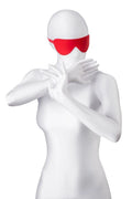 Maska BDSM Anonymo czerwona 65 cm