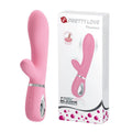 Wibrator króliczek Thomas Pretty Love 7 trybów USB różowy 20,5 cm