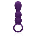 Wibrator analny łezka Loveline 10 trybów akumulatorowy fioletowy 12,1 cm