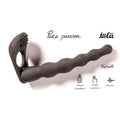 Strap-on wibrujący Pure Passion Farnell Lola Games czarny 17 cm