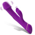 Wibrator króliczek Rubberco B - Series Joy fioletowy 9 funkcji 20,4 cm