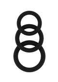 Zestaw pierścieni erekcyjnych Sono No.25 czarny