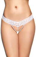 Stringi open crotch koronkowe SoftLine Collection