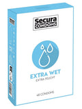 Prezerwatywy Secura Extra Wet 48 szt.