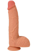 Dildo realistyczne z płynnego silikonu 23 cm