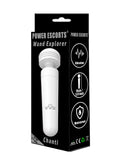 Masażer różdżkowy Chanti Power Escorts 15 cm biały