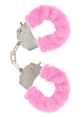 Kajdanki Furry Fun Cuffs ToyJoy różowe