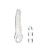 Przedłużka penisa Performance Maxx Kit Calexotics 22,75 cm przezroczysty