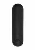 Wibrator bullet 10 trybów USB wodoodporny czarny