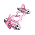 Pierścień wibracyjny Baile Bunny Snuggles 10 funkcji różowy